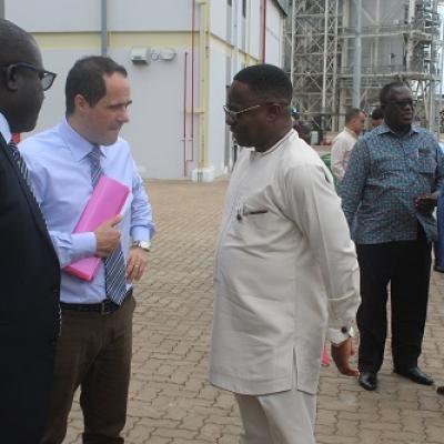 Energy Minister Site Visit